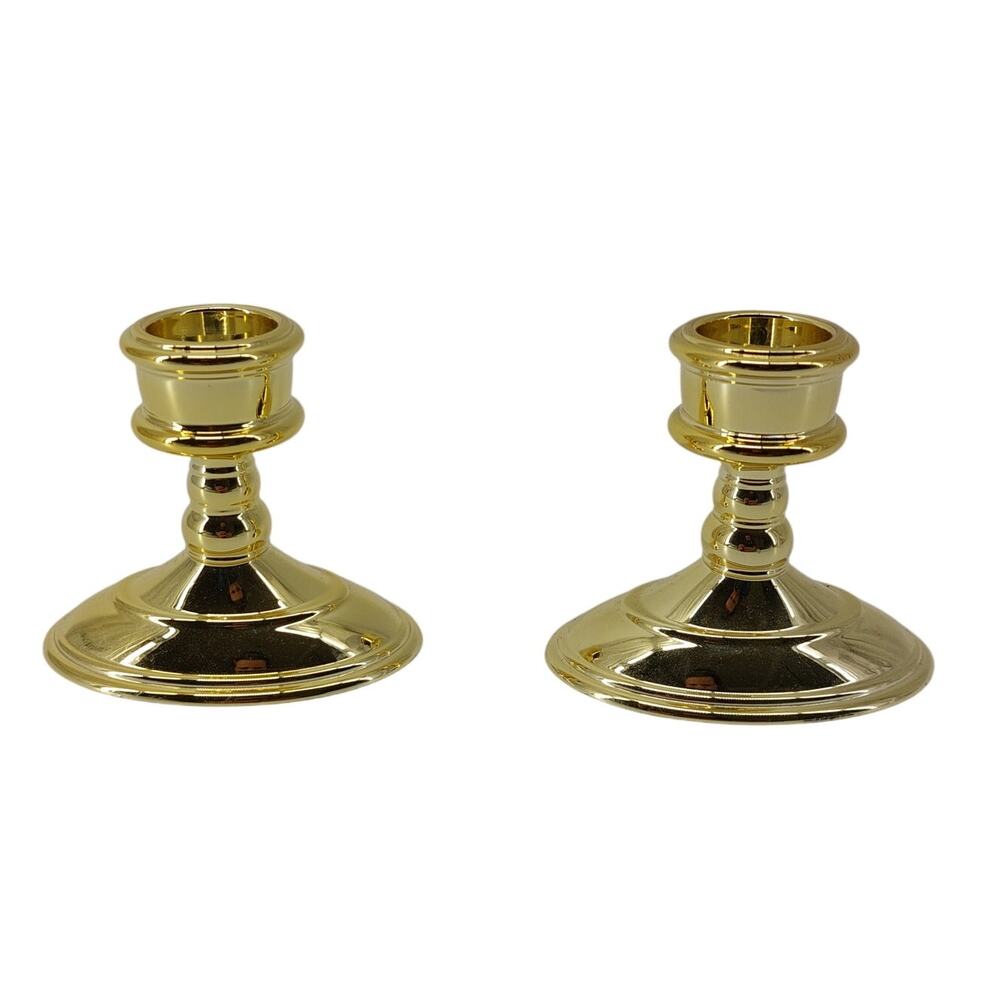 Candle Stick holders Candlesticks Gold Tone Color Home Decor